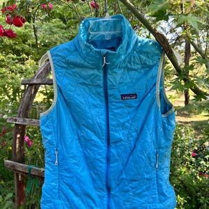 Patagonia Blue Quilted Vest